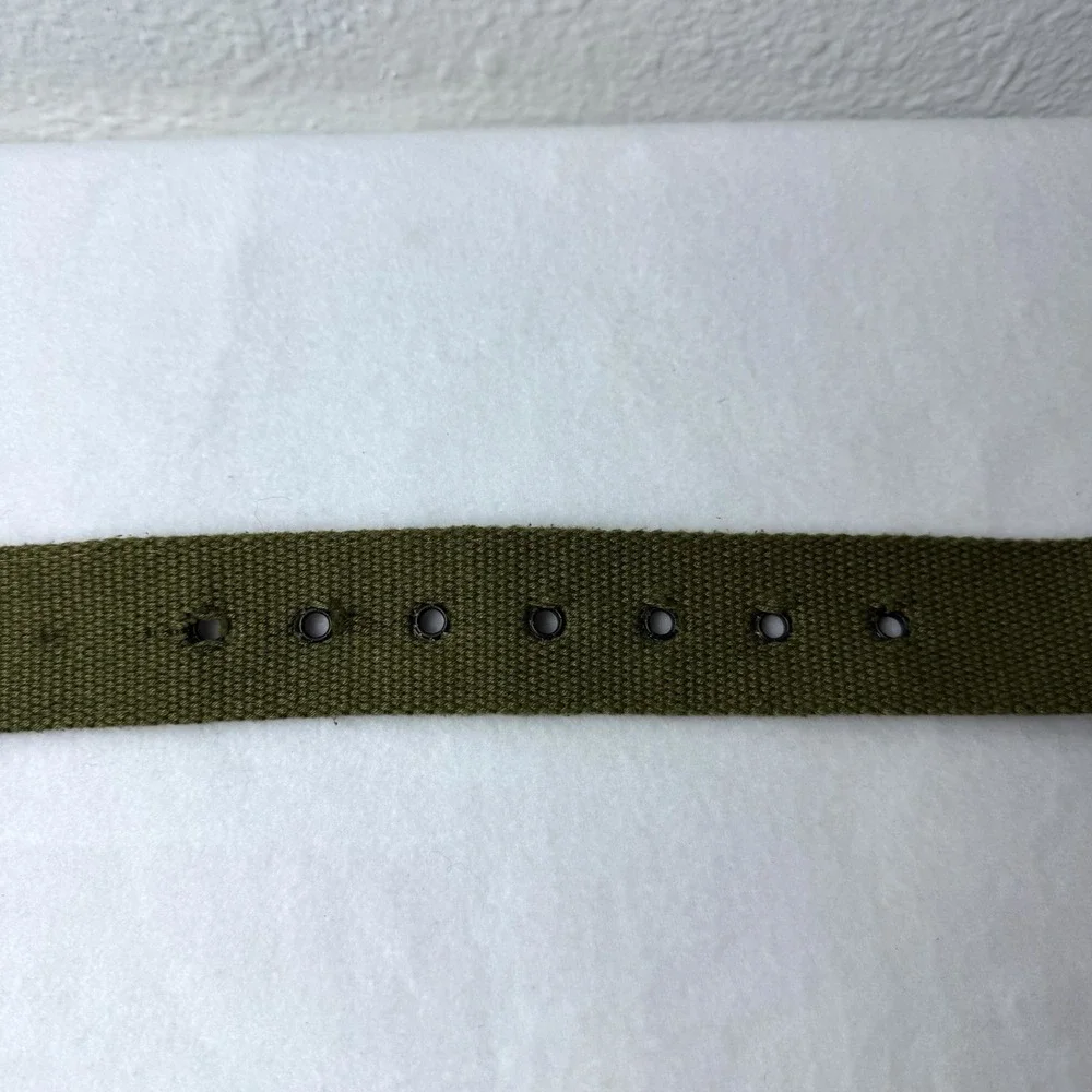 Green Patch Belt Size Small Adjustable Punk‎ Grunge Utility Military Green Y2K